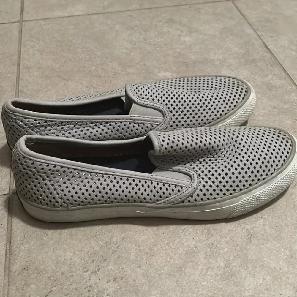 Gray Sperry Shoes